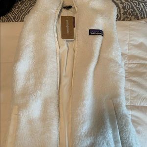 Brand new Patagonia white vest